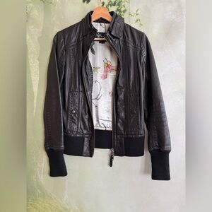 Mackage for Aritzia Leather Jacket